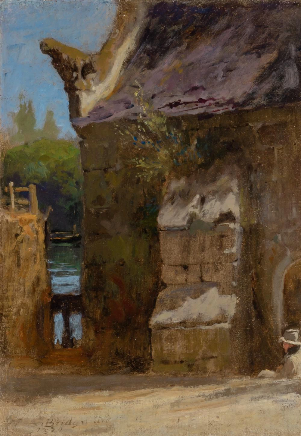 Mulino a Pont - Aven, 1870